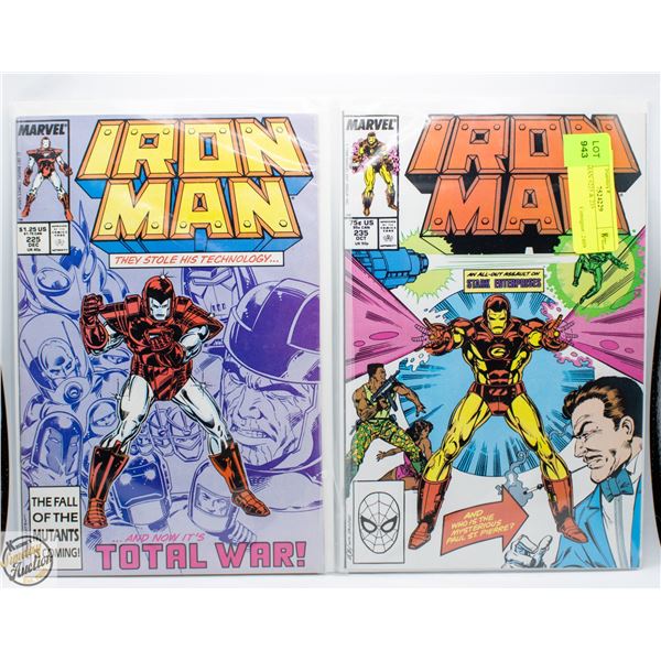 IRON MAN #225 & 235
