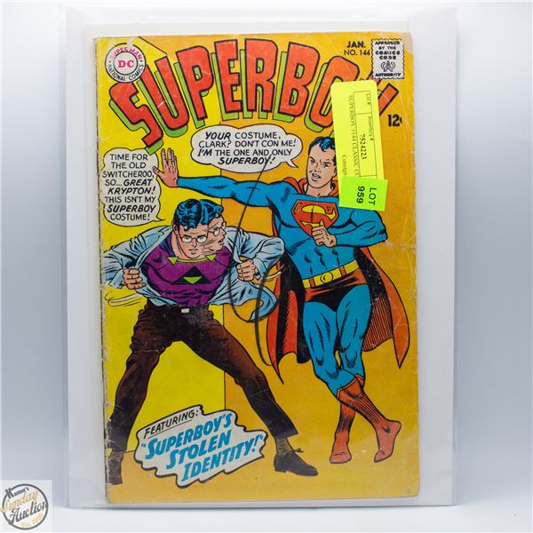 SUPERBOY #144 CLASSIC COMIC