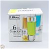 Image 1 : LIBBEY 6PC SHOOTER SHOT GLASS SET