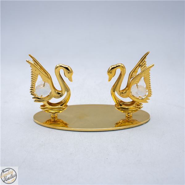 CRYSTAL DELIGHT GOLD PLATED AUSTRIAN CRYSTAL