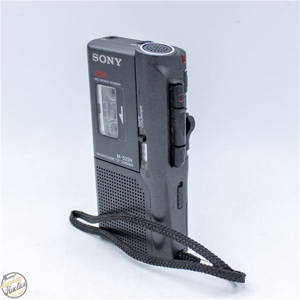 VINTAGE SONY MICRO CASSETTE RECORDER