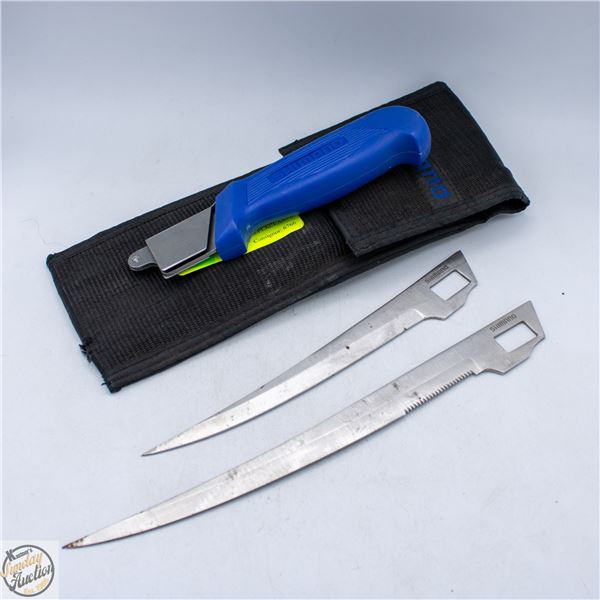 VINTAGE SHIMANO REPLACEABLE BLADE FILLET KNIFE
