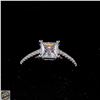 Image 1 : #4219-1.00 CT GRA CERTIFIED PRINCESS CUT MOISSANIT