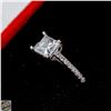 Image 2 : #4219-1.00 CT GRA CERTIFIED PRINCESS CUT MOISSANIT