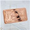 Image 1 : #4160-FINE .999 ONE TROY OUNCE COPPER WITH