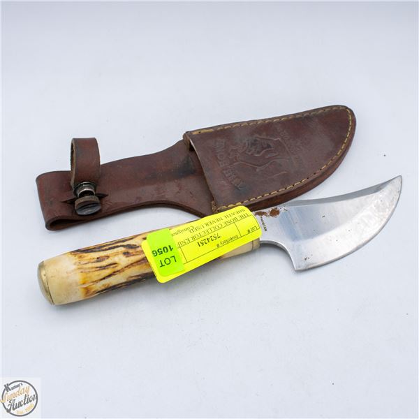 THE BONE COLLECTOR KNIFE & SHEATH. NEVER USED.