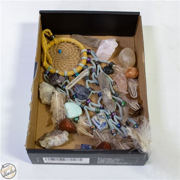 ESTATE GENUINE GEMSTONES CHAKRA HEALING +