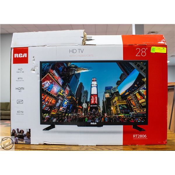 RCA 28" HDTV WITH 3 HDMI PORTS