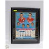 Image 1 : VINTAGE 1959-1960 PLAYERS CALENDAR NORRIS AND HART