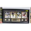 Image 1 : FRAMED WAYNE GRETZKY - 4 TEAMS