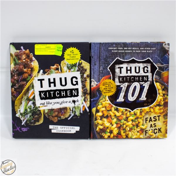 THUG KITCHEN COOKBOOKS - THUG KITCHEN & THUG