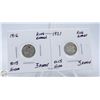 Image 1 : LOT OF STERLING 3 PENCE COINS