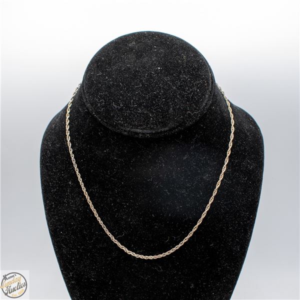 16" SILVER CHAIN