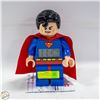Image 1 : LEGO SUPERMAN ALARM CLOCK COMES WITH INSTRUCTIONS