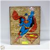 Image 1 : 12" X 16" SUPERMAN METAL PANEL