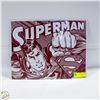 Image 1 : 12" X 16" SUPERMAN METAL PANEL