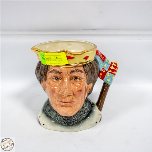 ROYAL DOULTON 1982 HENRY V JUG