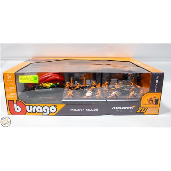 NEW 1/43 SCALE BURAGO MCCLAREN F1 TEAM SET