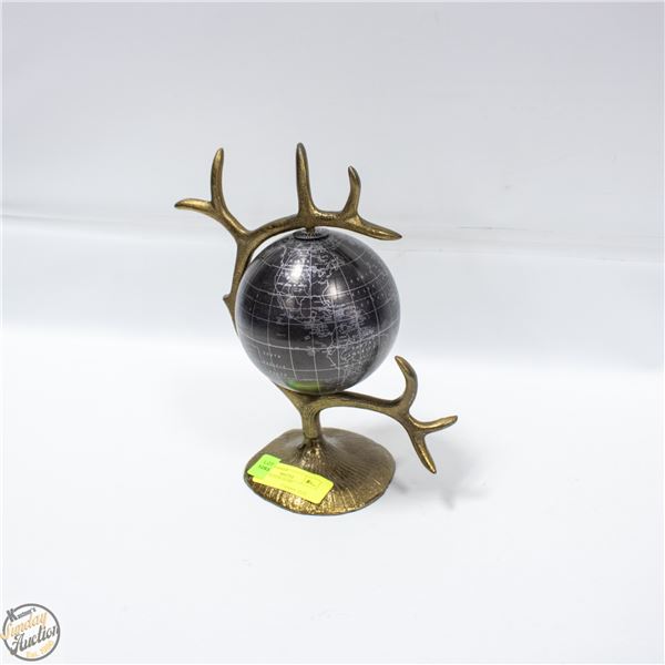 INDIGO ANTLER GLOBE