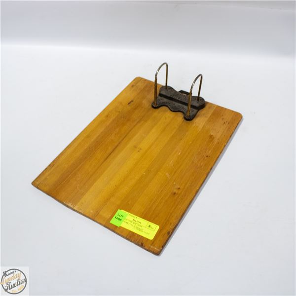 VINTAGE "THE WILLSON STATIONARY" CLIP BOARD