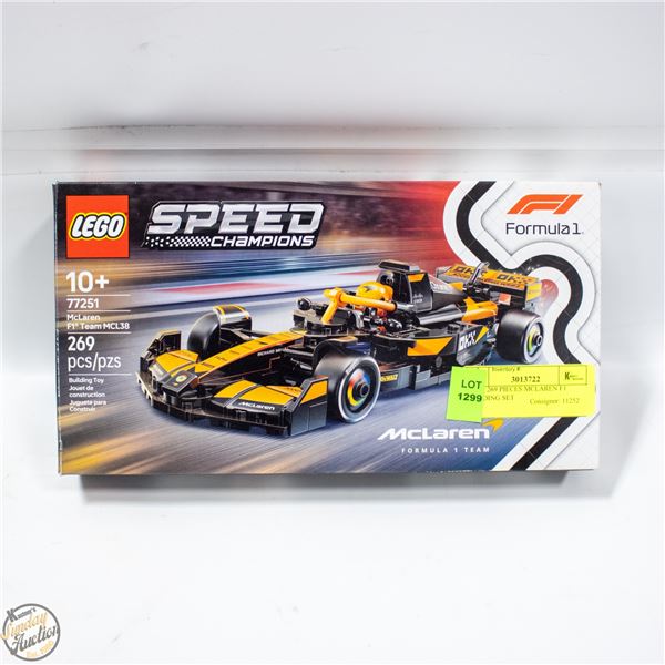 LEGO 269 PIECES MCLAREN F1 BUILDING SET
