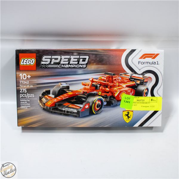 LEGO 275 PIECES FERRARI F1 BUILDING SET