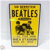 Image 1 : 14" X 22" METAL FRAMED 1966 BEATLES SHEA STADIUM