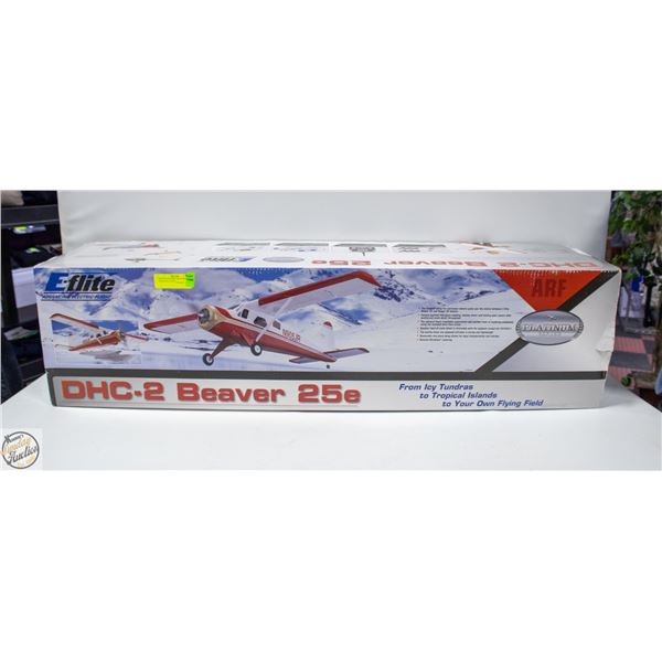 NEW E-FLITE DHC2 BEAVER KIT 68" WINGSPAN*NO REMOTE