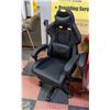 Image 1 : BRAND NEW LEATHERETTE GAMING CHAIR WITH FOOT