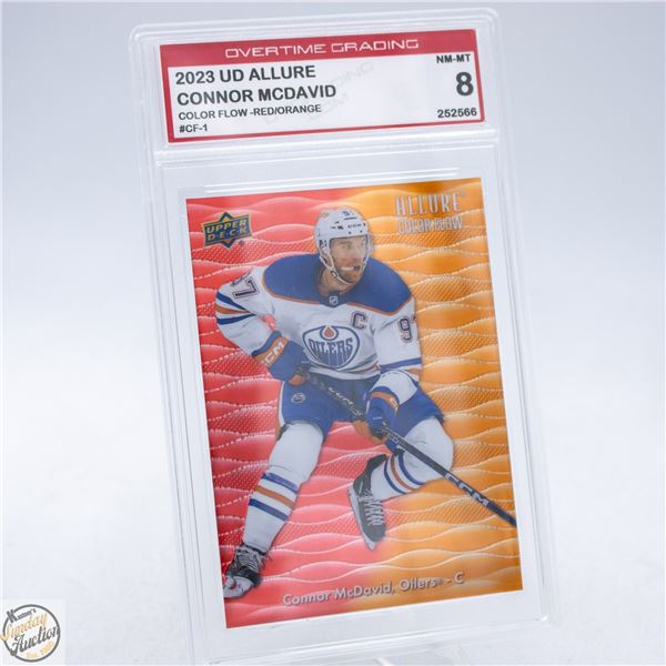 CONNOR MCDAVID GRADED CARD