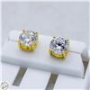 Image 1 : NEW GOLD PLATED ROUND STUD EARRINGS