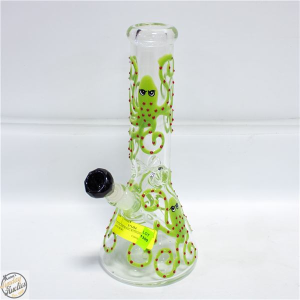 13" GLASS BONG WITH DOWNSTEM AND BOWL