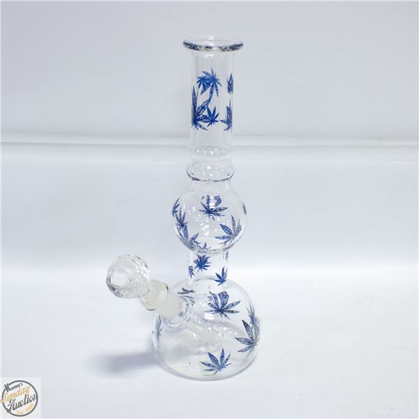 11" GLASS BONG WITH DOWNSTEM AND BOWL