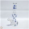 Image 1 : 11" GLASS BONG WITH DOWNSTEM AND BOWL