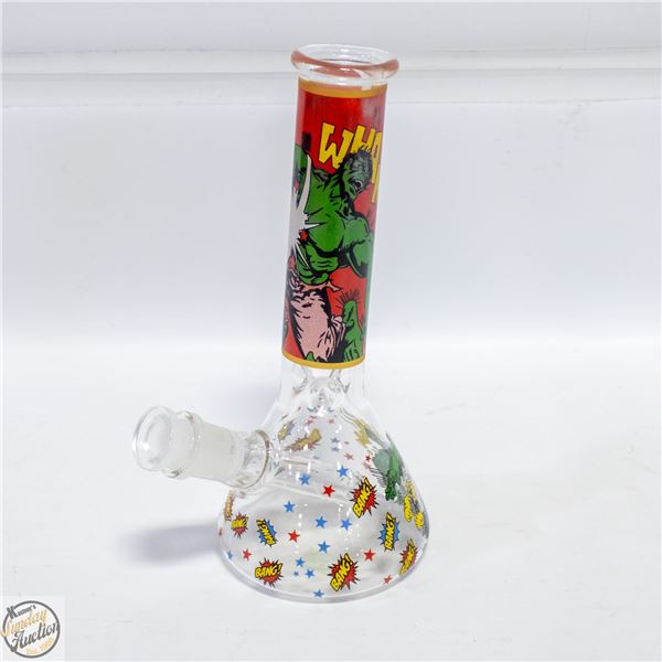 8.5" GLASS BONG 14MM WITH DOWNSTEM NO BOWL