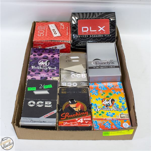 FLAT OF ROLLING PAPERS