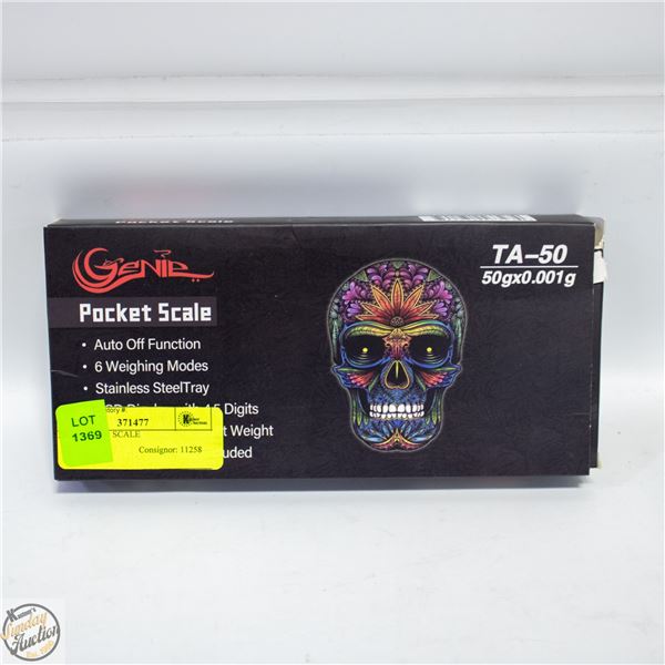 50G X 0.001G SCALE