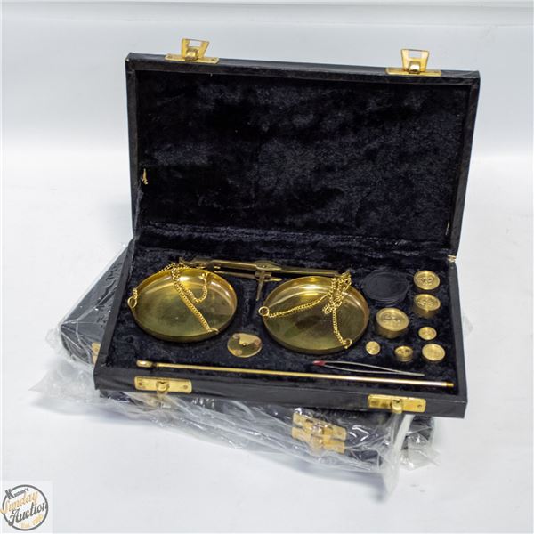 3 BRASS SCALES