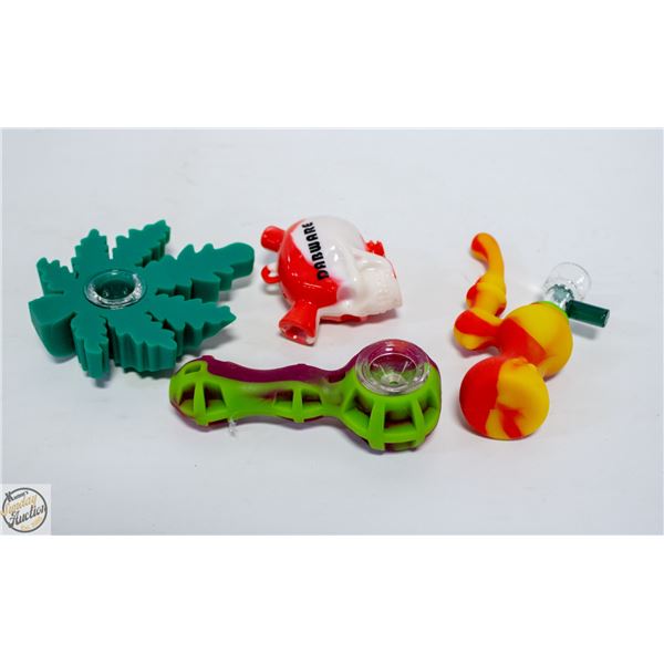 BAG OF SILICONE PIPES