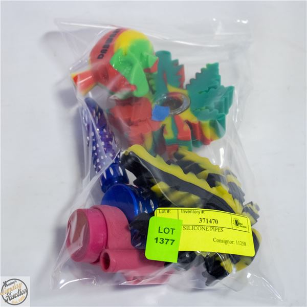 BAG OF SILICONE PIPES