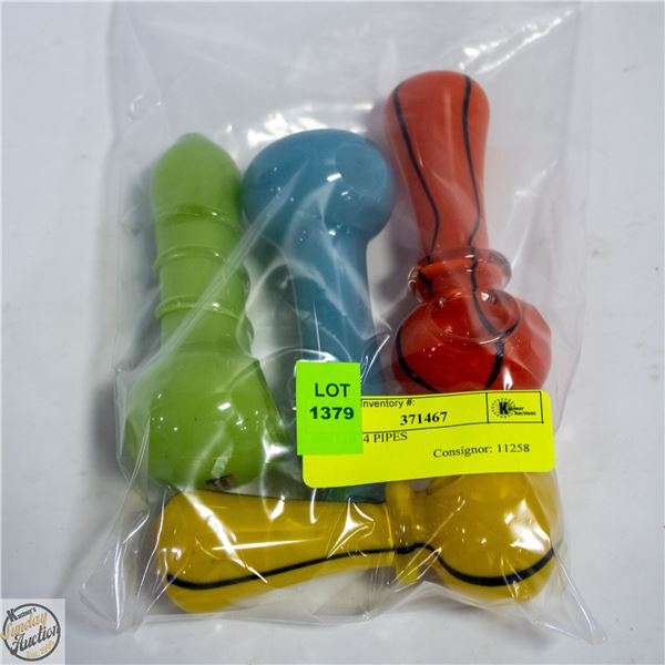 BAG OF 4 PIPES