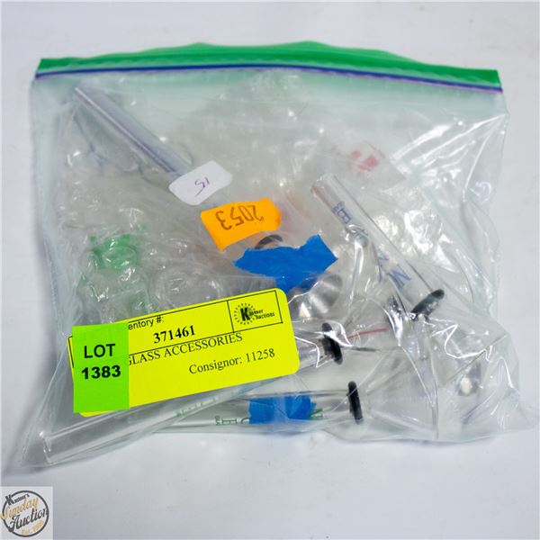 BAG OF GLASS ACCESSORIES