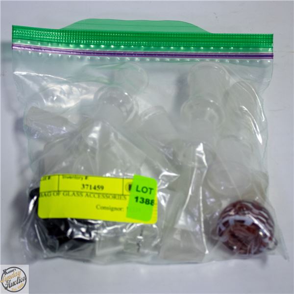 BAG OF GLASS ACCESSORIES
