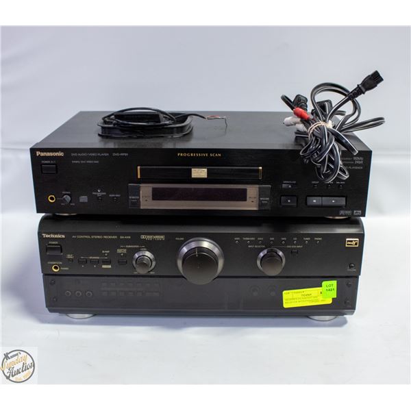 TECHNICS SA-AA6 H-CLASS RECIEVER WITH PANASONIC
