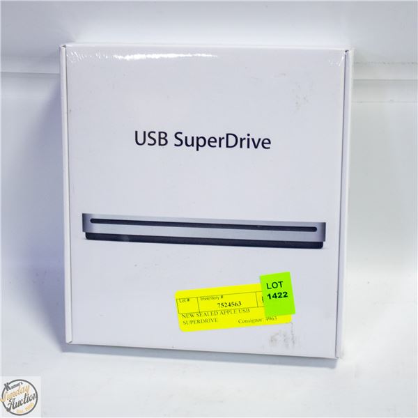 NEW SEALED APPLE USB SUPERDRIVE