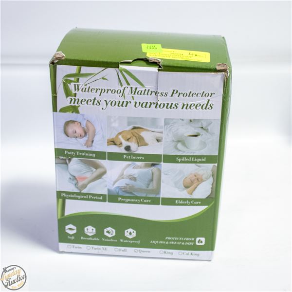 NEW LUFFIELD QUEEN SIZE WATERPROOF MATTRESS