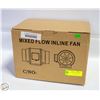 Image 1 : 6" MIXED FLOW INLINE FAN UNUSED IN BOX