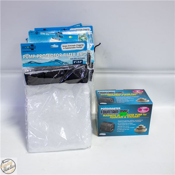MAGNETIC DRIVE WATER PUMP + PUMP