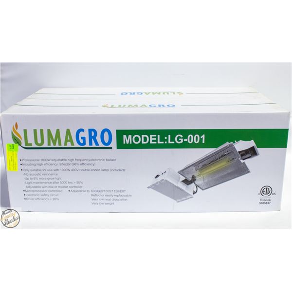 LUMA GRO MODEL:LG-001 LIGHT NEW IN BOX