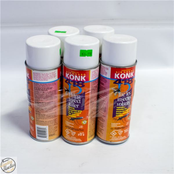 5PK KONK AIR GUARD 418 FLYING INSECT